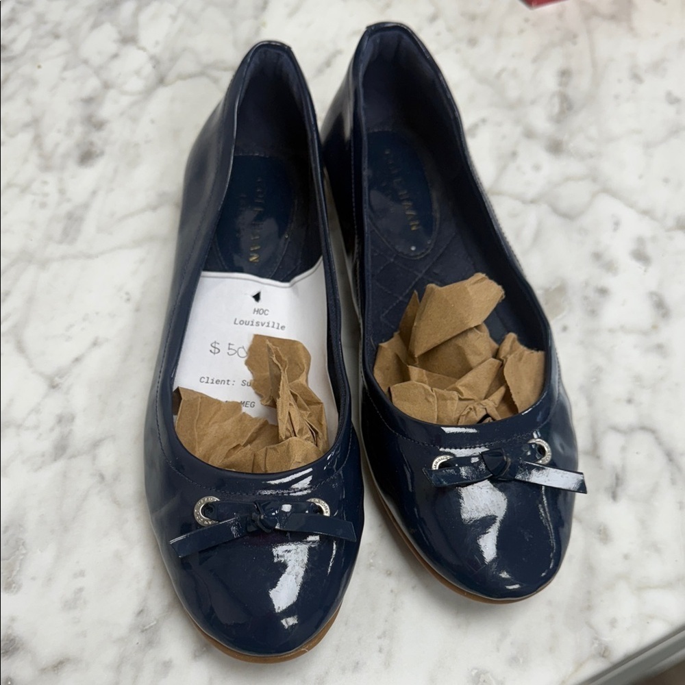 ☀️Cole HAAN  navy Blue Women's Shoes